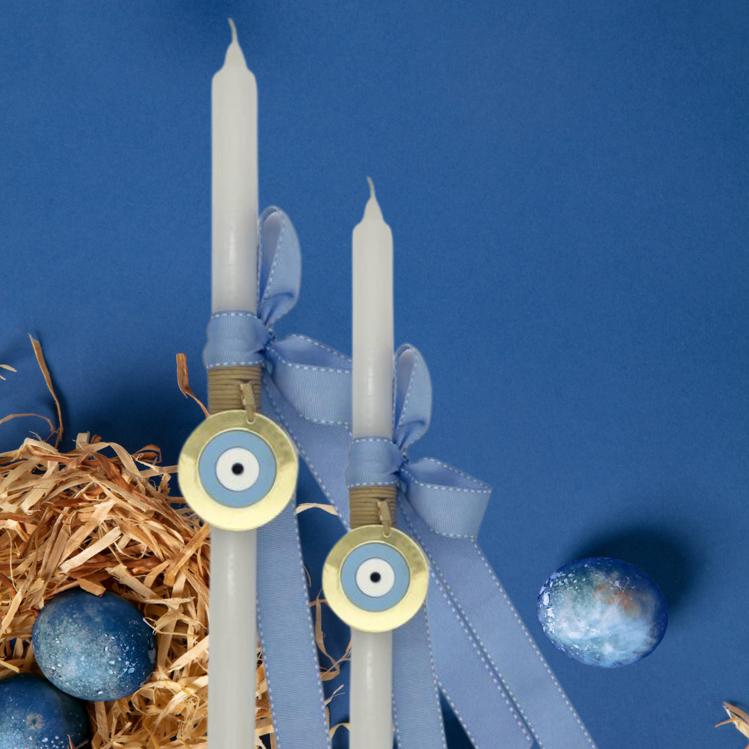 MODERN EASTER LAMBADA WITH EVIL EYE