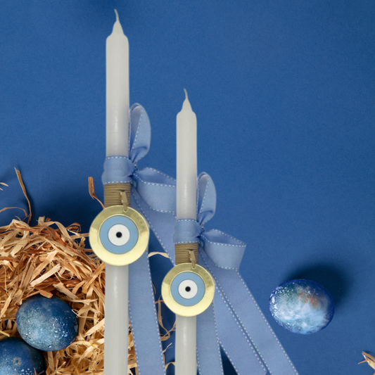MODERN EASTER LAMBADA WITH EVIL EYE